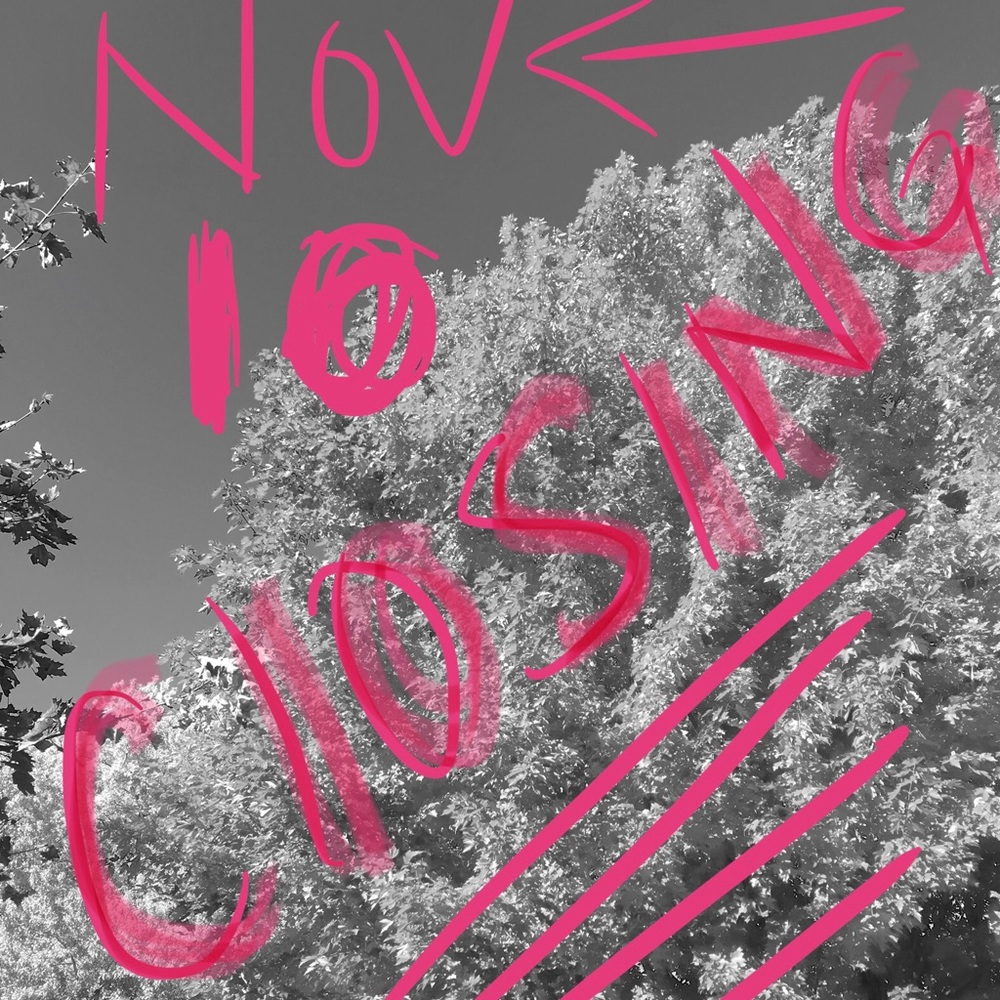 CLOSET CLOSING > NOV 10